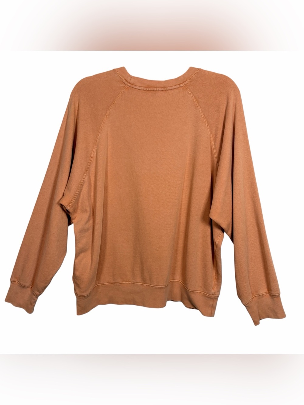 J.CREW Women’s Magic Rinse(TM) Lightweight Crewneck Sweatshirt Warm Taupe, MED - Picture 5 of 10